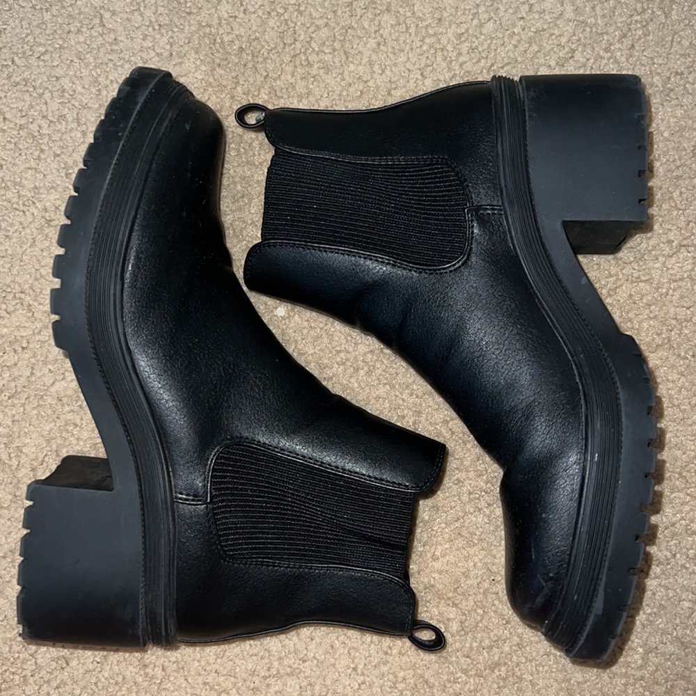 Black booties